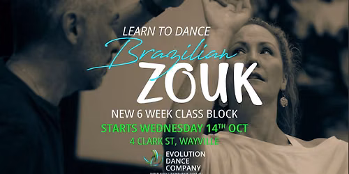 Learn Brazilian Zouk in 6 Weeks | Beginner Course | Starts Oct 14
