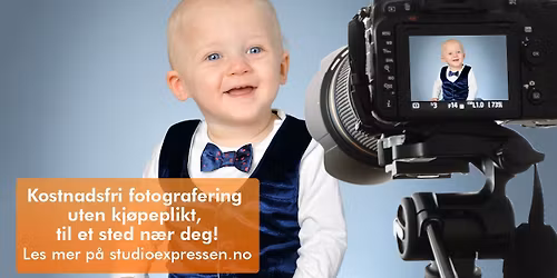 Kostnadsfri barnefotografering p\u00e5 Kilden uten kj\u00f8peplikt!