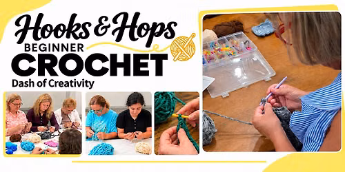 Hooks & Hops: Beginner Crochet at Sacred Profane Brewery