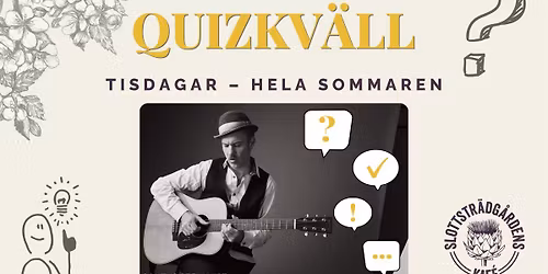 Quizkv\u00e4ll med Pontus Stenkvist