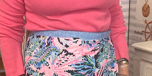 June 12th, 11-2, Summer Fun Reversible Velcro Wrap Skirt, With Renee of Renee\u2019s Stitch & Style 