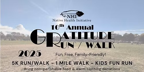10th Annual Gratitude Run\/Walk