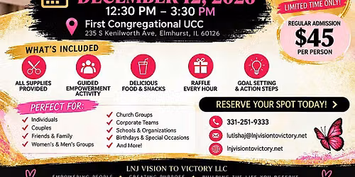Vision & Prayer Board Experience: See It. Pray It. Pursue It.
