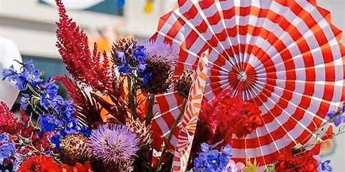 Under the Circus Tent Floral Design Class