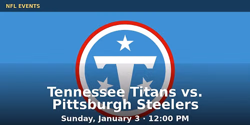 Pittsburgh Steelers at Tennessee Titans at Nissan Stadium