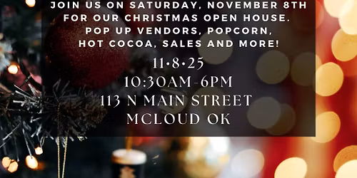 Christmas Open House 