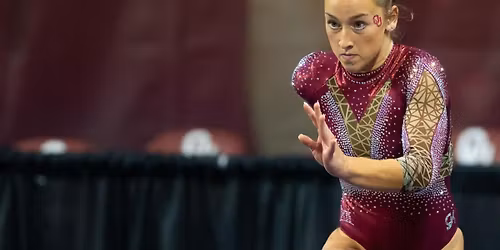 Texas Woman's University Pioneers at Oklahoma Sooners Womens Gymnastics