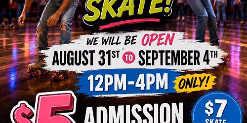 $5 End of Summer Special