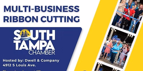 Multi-Business Ribbon Cutting & Chamber Cheers