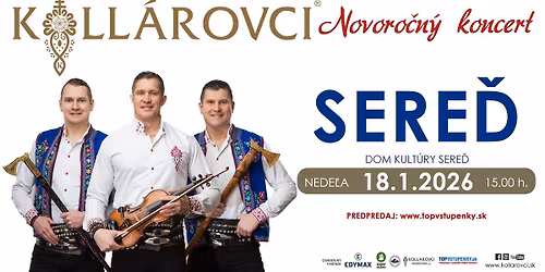 Koll\u00e1rovci - Novoro\u010dn\u00fd koncert 2026
