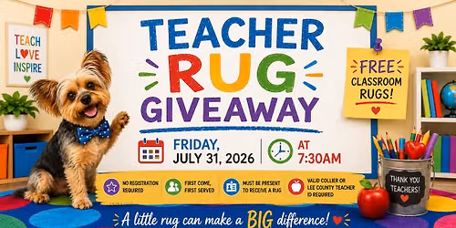 Teacher Rug Giveaway