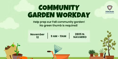 Community Garden Workday