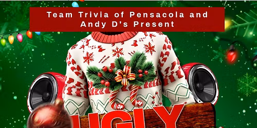Ugly Christmas Sweater Music Bingo at Andy D's on Navarre Beach