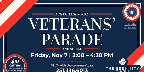 Drive Through Veterans\u2019 Parade