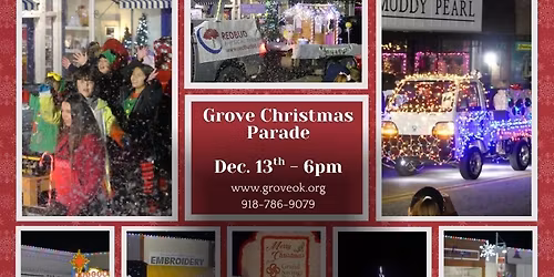 Grove's Lighted Christmas Parade - "Peace, Love & Holiday Lights"