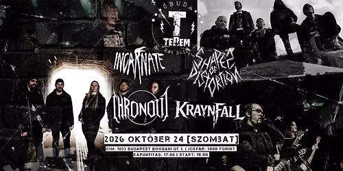 Chronolit | KraynFall | Incarnate | Shapes of Distortion \u2605 TEREM, \u00d3BUDA