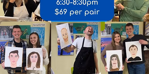Paint Your Partner: Date Night! $69 per pair