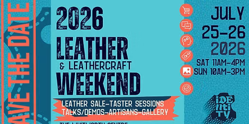 2026 LEATHER & LEATHERCRAFT WEEKEND