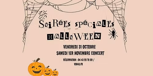 Soir\u00e9e Halloween & concert