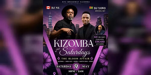NYC 2nd Saturdays Kizomba Party [The Bloom Affair]
