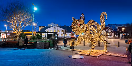 J\u00f3lak\u00f6tturinn m\u00e6tir \u00e1 L\u00e6kjartorg