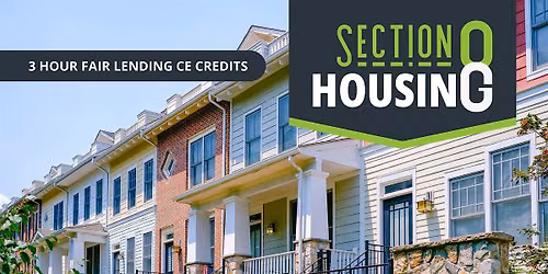 Free Real Estate Agent CE Class: Section 8 Housing