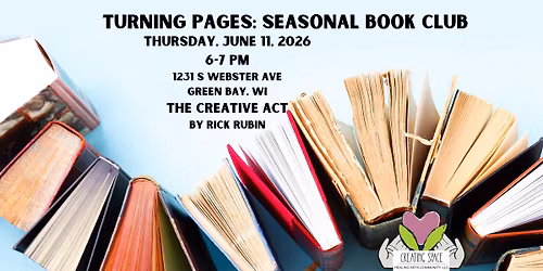 TURNING PAGES: SEASONAL BOOK CLUB - Summer
