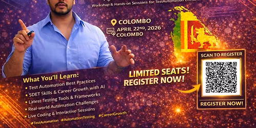 Naveen AutomationLabs - QA Meetup - Sri Lanka Chapter