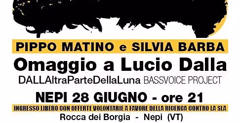 Pippo Matino e Silvia Barba BASSVOICE PROJECT omaggio a Lucio Dalla 