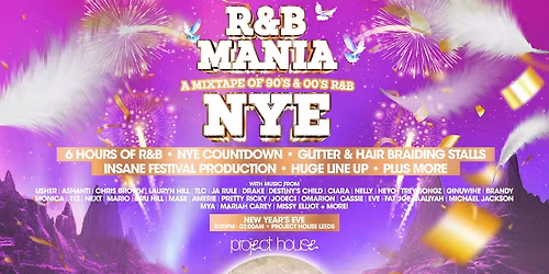 RNB MANIA | Leeds' New Year's Eve R&B Festival