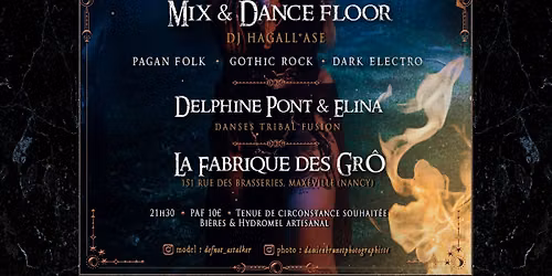 Dance Cult Act XI [ soir\u00e9e gothique\/pagan ] \u2022 La Fabrique des Gr\u00d4 \u2022 Max\u00e9ville (Nancy)