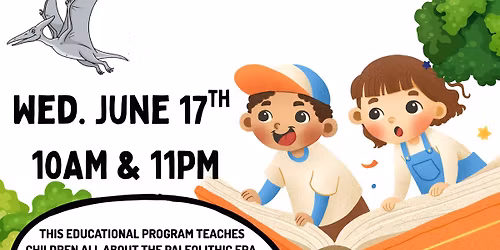 The Great Reading Adventure Presents: Paleo Palooza