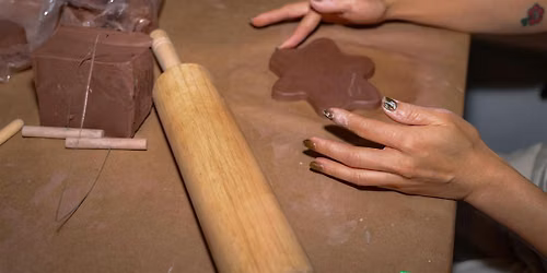 Play With Clay, Collage & Charcoal