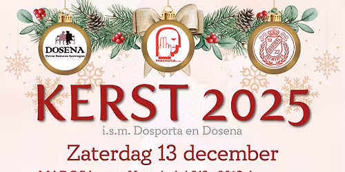 MADOSA (in samenwerking met DOSENA + DOSPORTA): Kerst