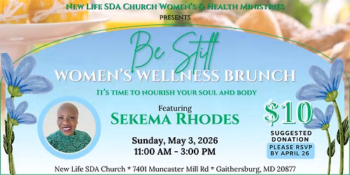 Be Still Women's Wellness Brunch 2026