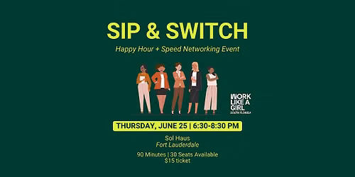 Women\u2019s Speed-Networking Night in Fort Lauderdale x Sol Haus