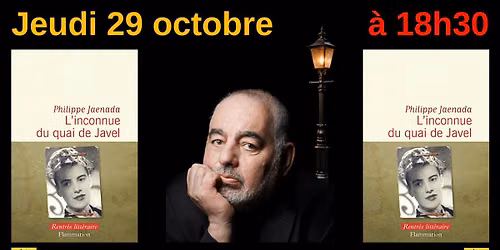 EVENEMENT I Philippe Jaenada et l'inconnue du quai de Javel