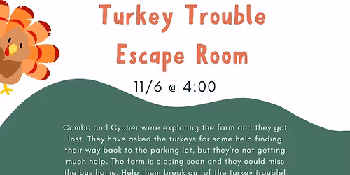 Turkey Trouble Escape Room