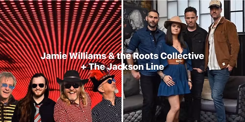 Fourth of July Independence Day with Jamie Williams & the Roots Collective and The Jackson Line