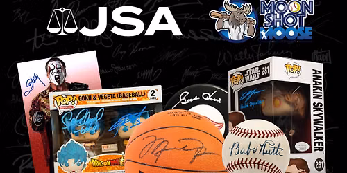 JSA at Moonshot Moose Cards, Cars, & Community