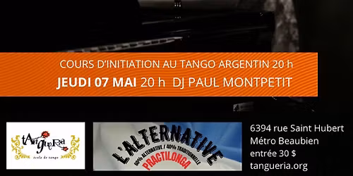 Tango +Jazz  La Tangueria de Montr\u00e9al pr\u00e9sente Mary-Ann Lacey Quartet