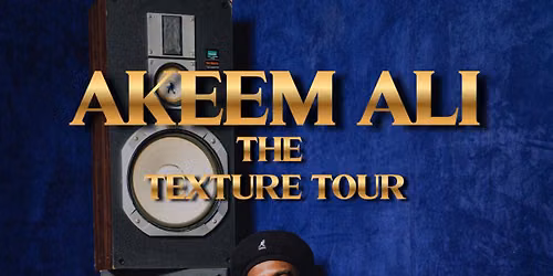 Akeem Ali \u2013 The Texture Tour