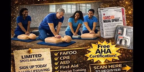 FAFOO,CPR, & FIRST AID TRAINING,