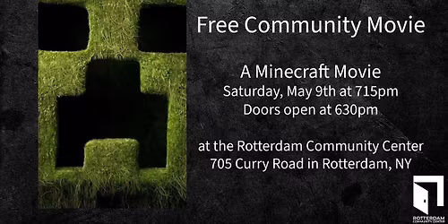 Community Movie Night: A Minecraft Movie