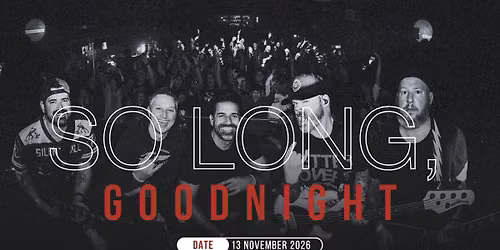So Long, Goodnight: Emo Cover Band