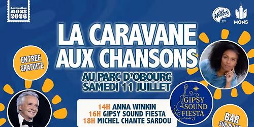 La Caravane aux chansons \u00e0 Mons
