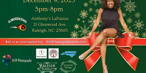 Luxury Sai's 3rd Annual Tinsel & Tastemakers Holiday Party & Show Taping