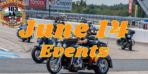 SUNDAY \u2013 JUNE 14 EVENTS