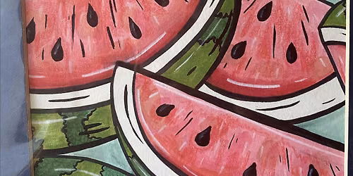 Saturday August 8th : watermelon drawing