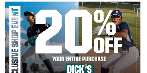 CGYBS Dick\u2019s Sporting Goods  Days